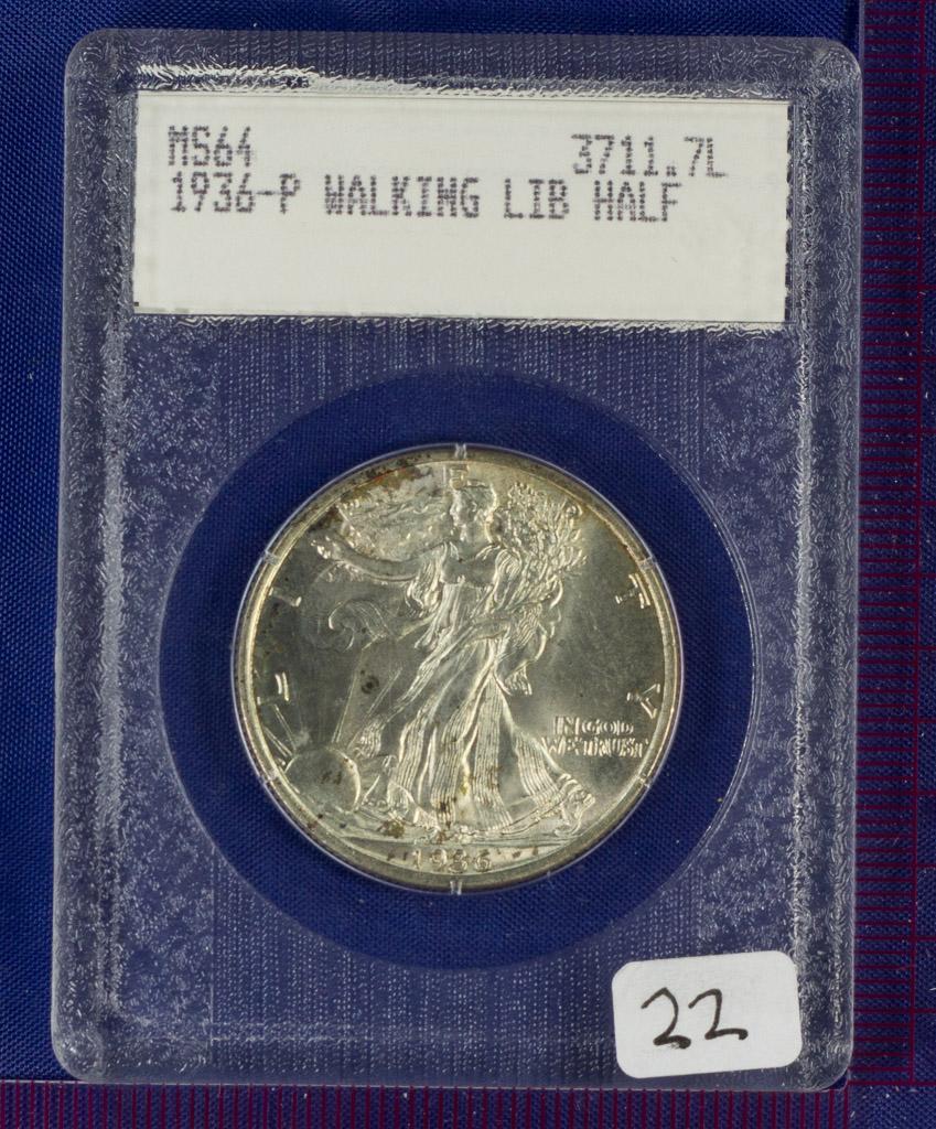 1936 Walking Liberty Half Dollar