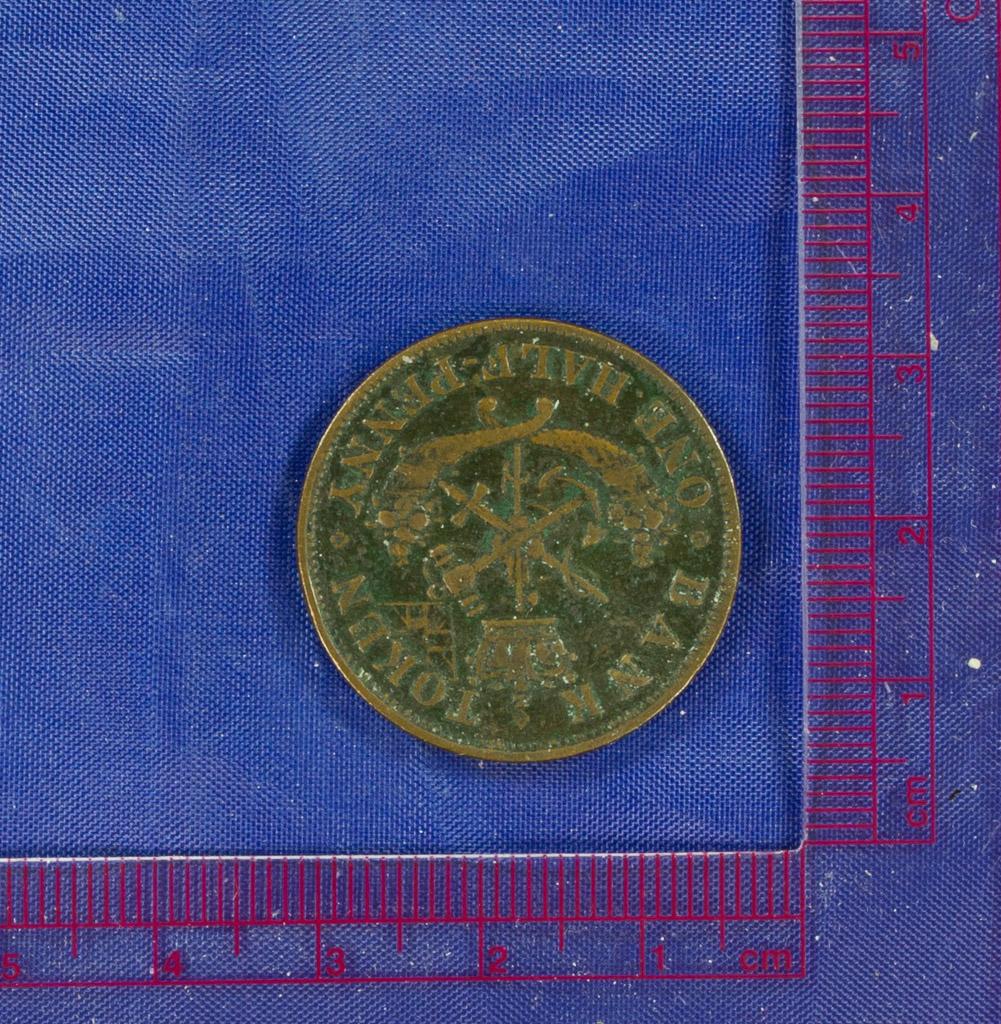 1852 Upper Canada Halfpenny