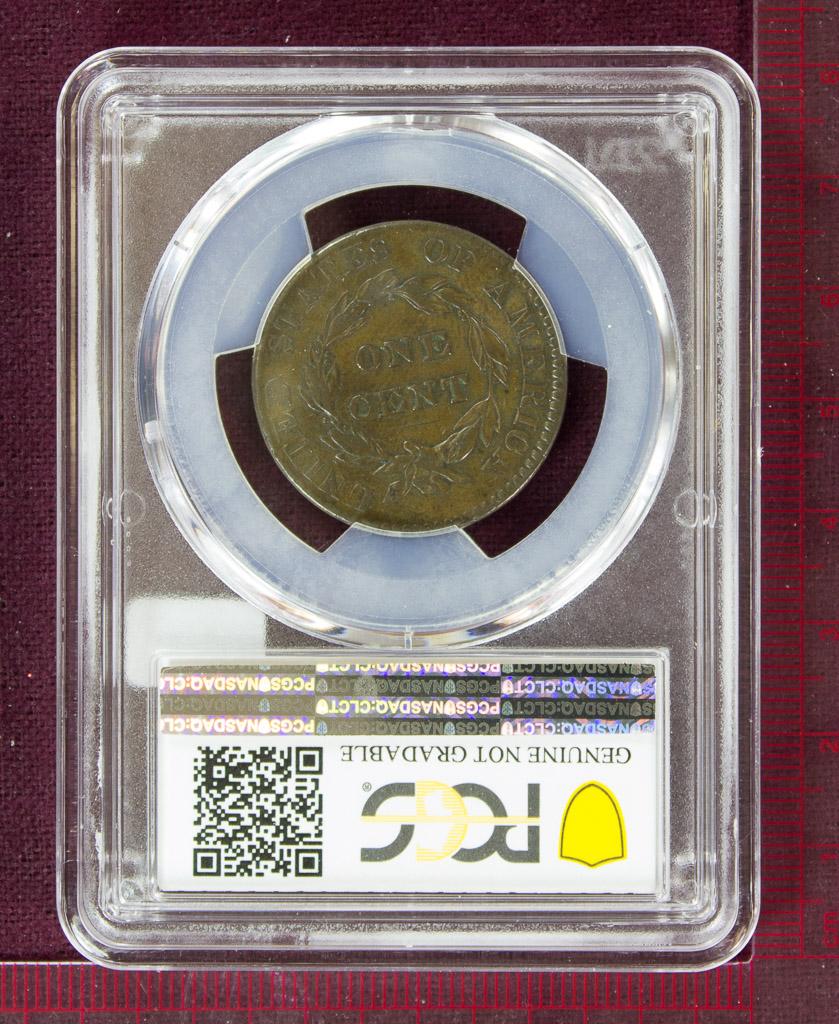 1822 Coronet Large Cent PCGS VF Details