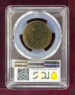 1795 Flowing Hair Large Cent S-78 Plain Edge PCGS VF Details