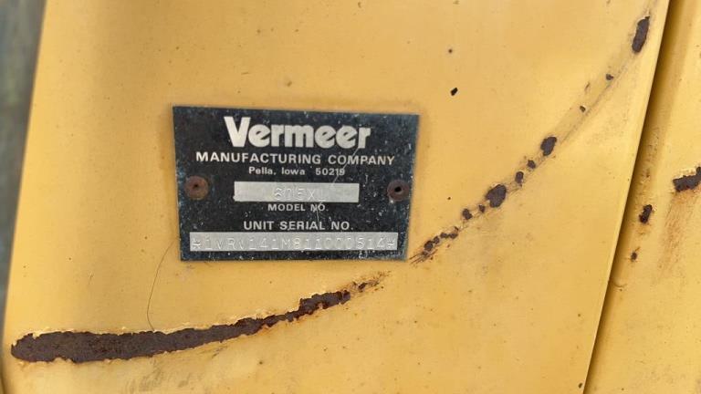 Vermeer 605XL