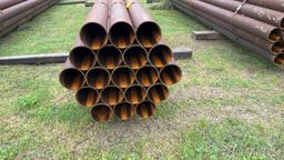 5" 9 Gauge Round Pipe