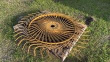 Hay rake wheels