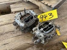 Carter 4 Barrel Carburetors