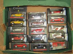 A collection of Boxed Model Ferraris