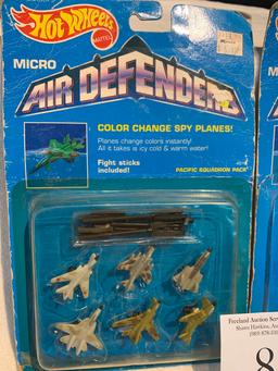 Vintage Mattel 1989 Hotwheels Micro Air Defenders Paid Nos Packages