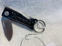 Sog Supreme Knife Bottle Opener Key Ring