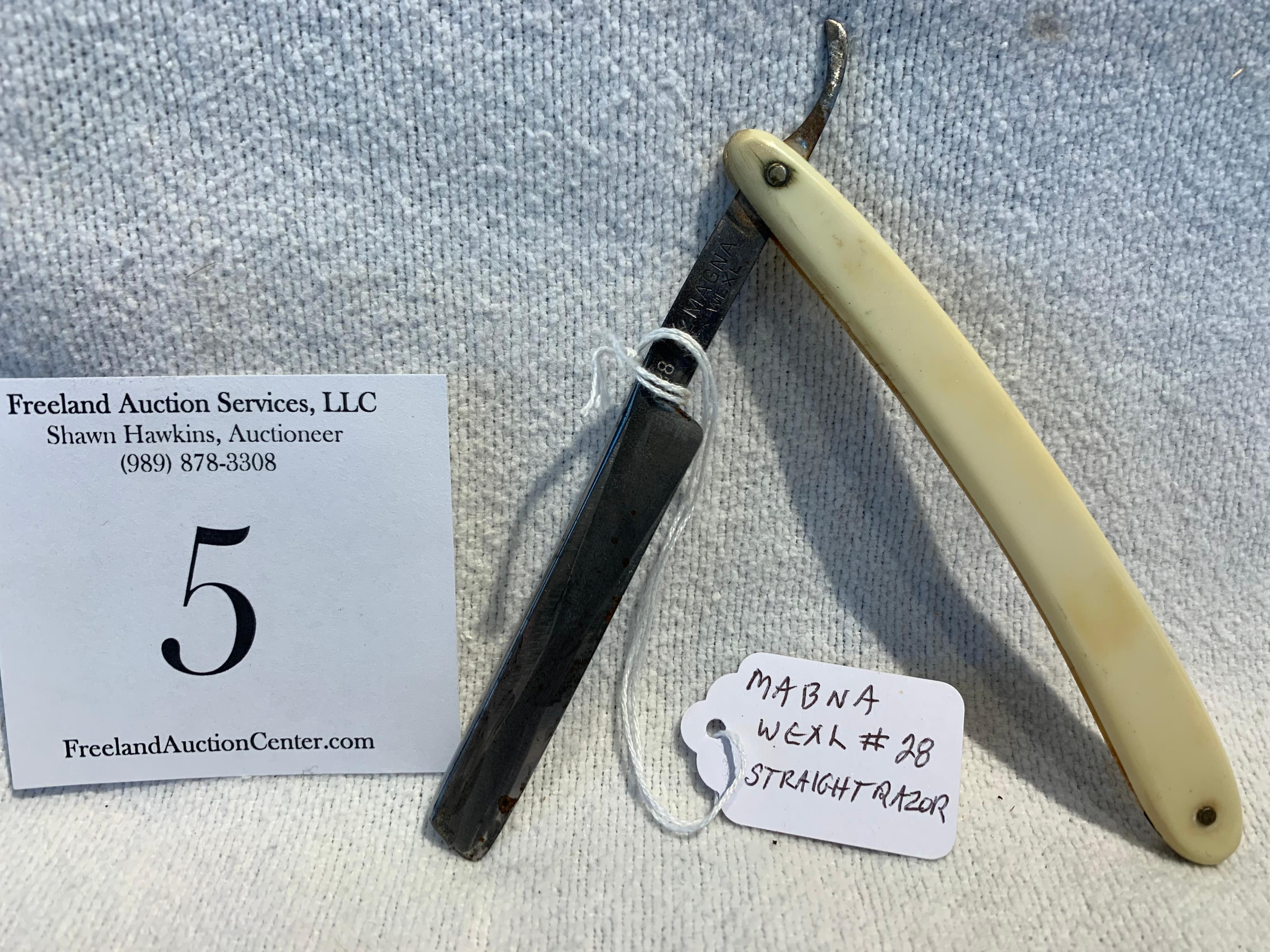 Mabna Wexl #28 Straight Razor