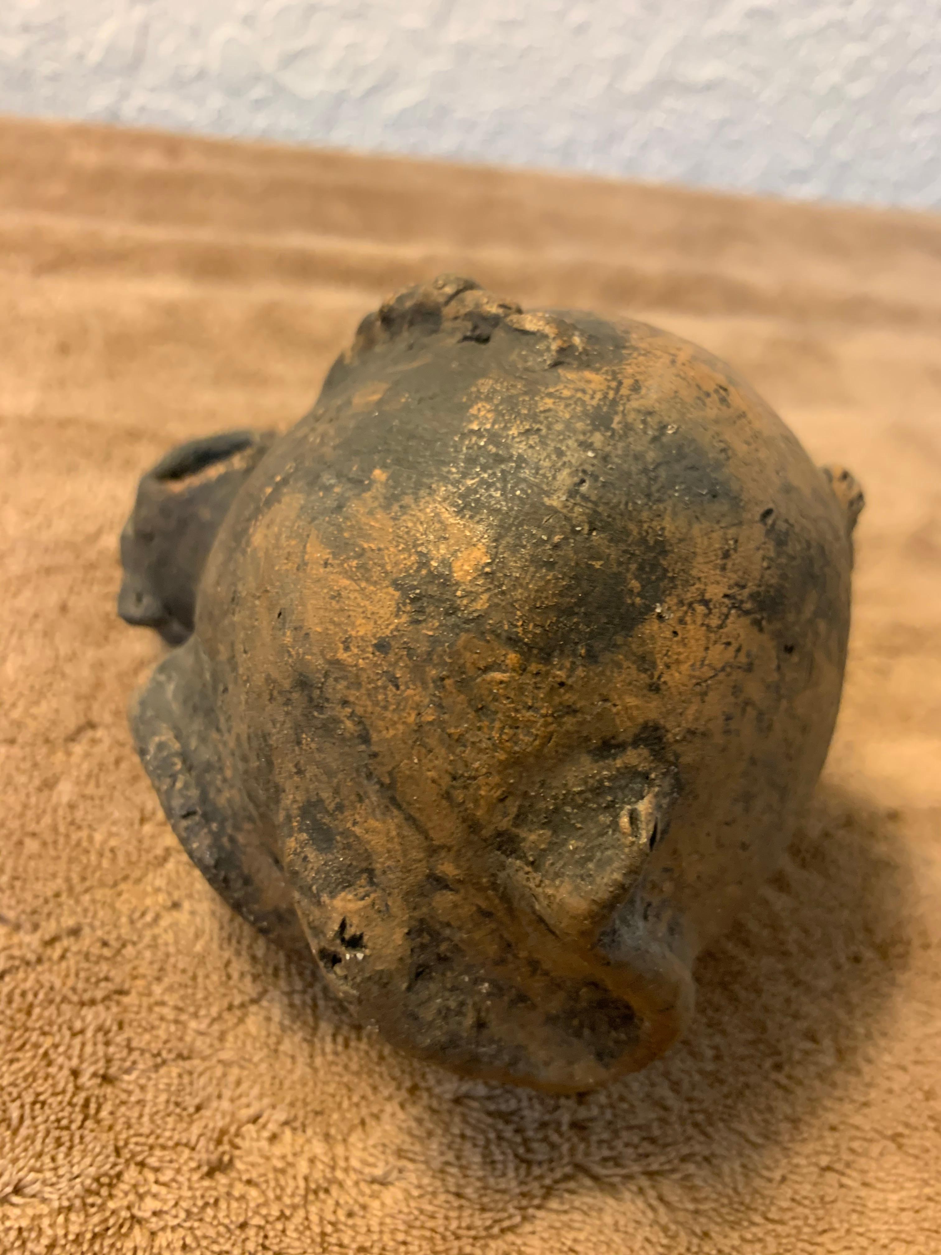 Female Effigy Vessel In Very Good Condition