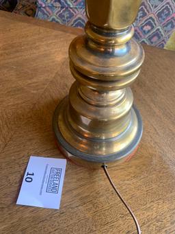 Mid-century Style Lamp With Original Shade