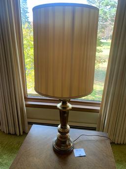 Mid-century Style Lamp With Original Shade