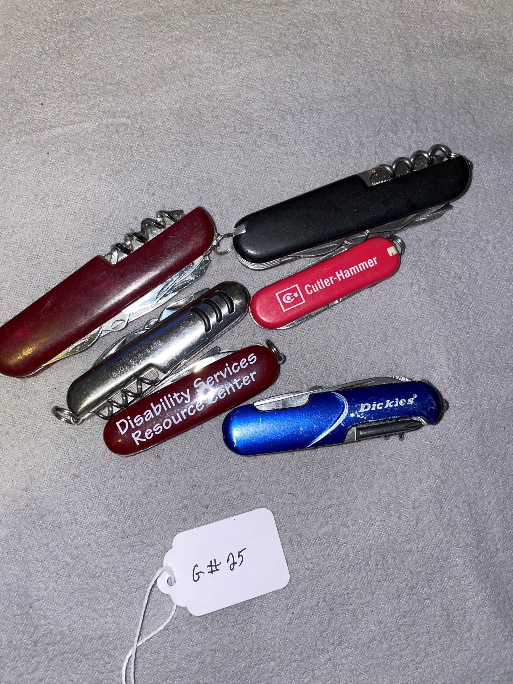 (25) Misc. Knives