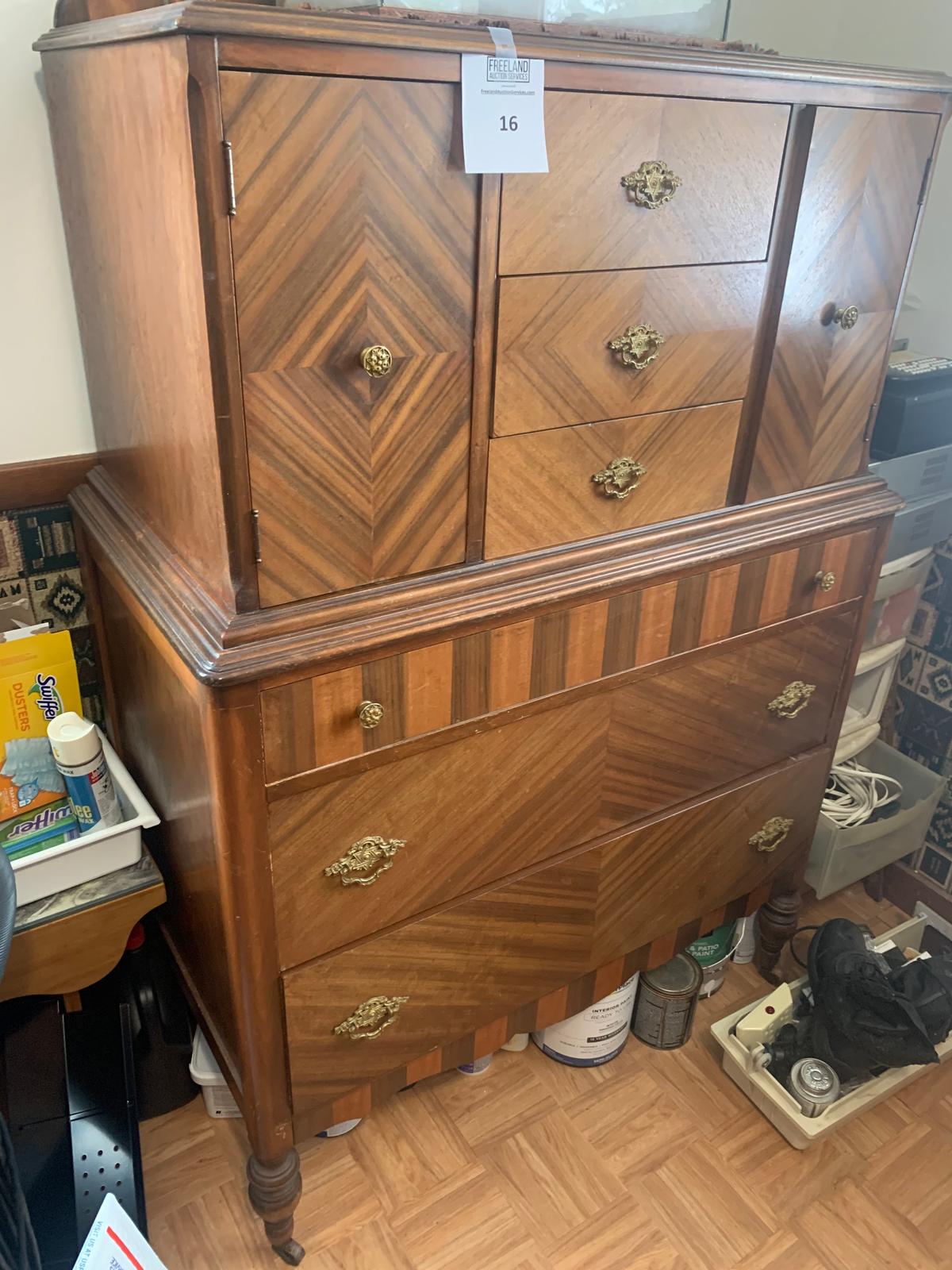 1930 Unique Gentleman's Dresser Excellent Condition