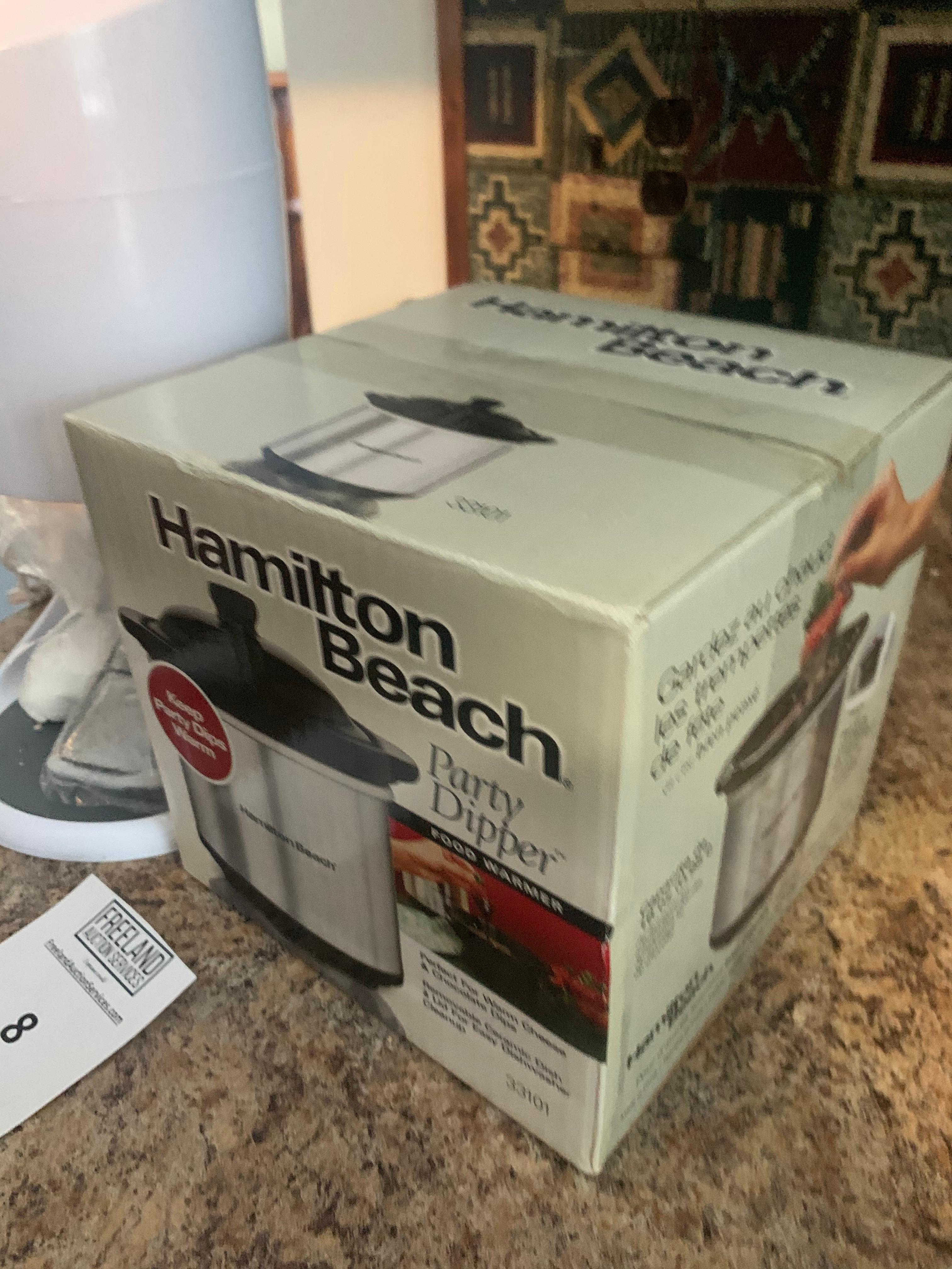 New In Box Hamilton Beach Party Dipper & Shaved Ice Machine