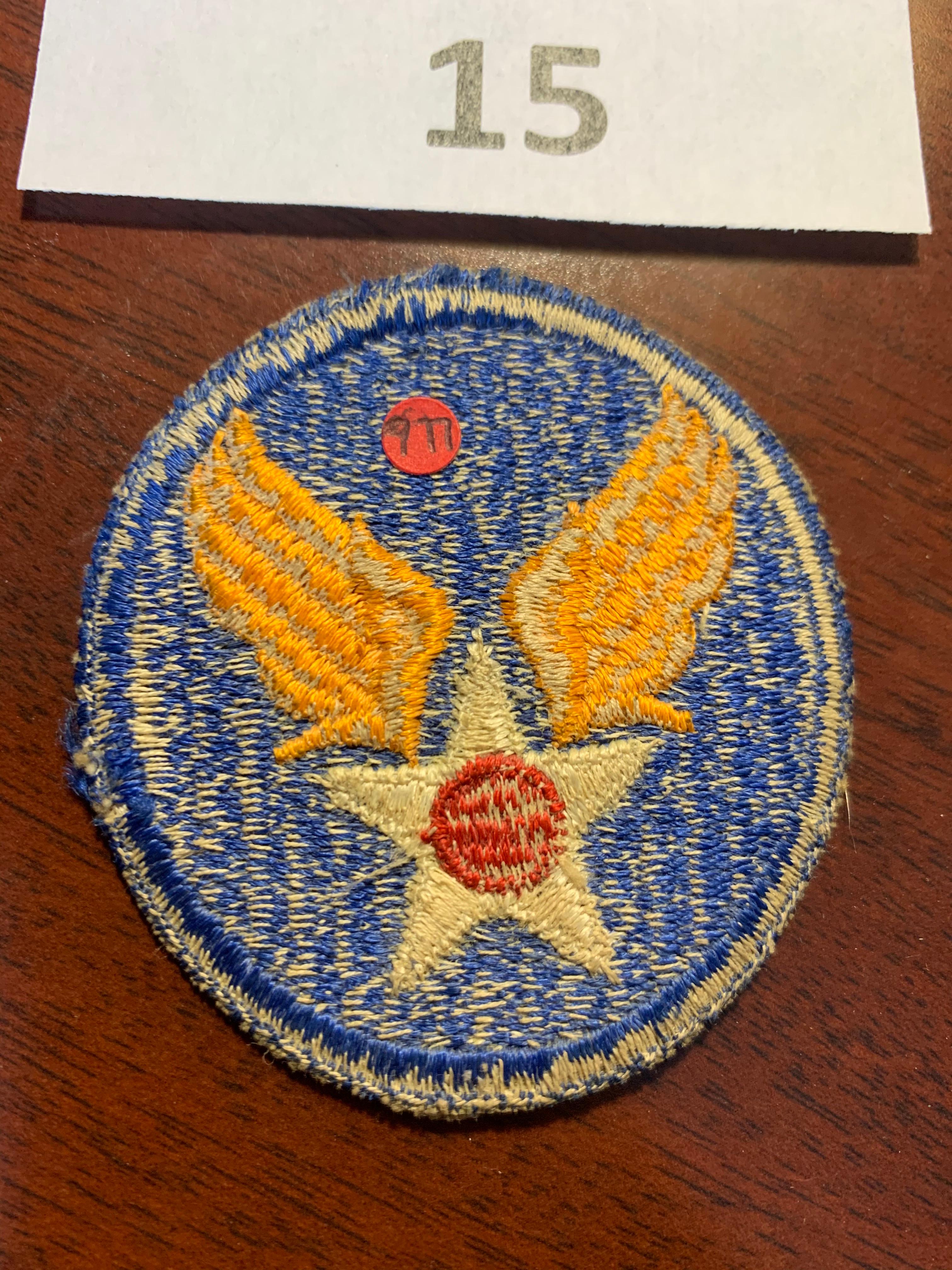 Army Airforce Patch Wwii Era