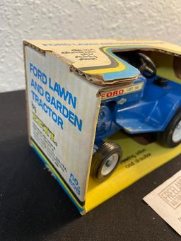 Ford Lawn and Garden tractor by ERTL No 808 1980s in original box