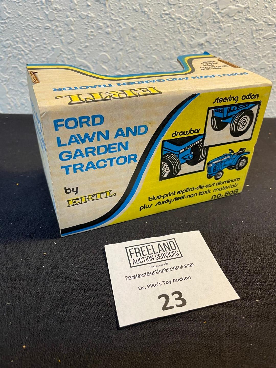 Ford Lawn and Garden tractor by ERTL No 808 1980s in original box