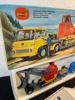 Corgi Toys MACHINERY CARRIER with Bedford Tractor Unit Gift Set No. 27