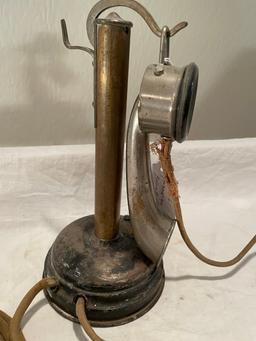 Cie Fse Thomson-Houston PARIS France unusual Candlestick Telephone