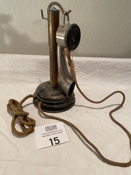 Cie Fse Thomson-Houston PARIS France unusual Candlestick Telephone