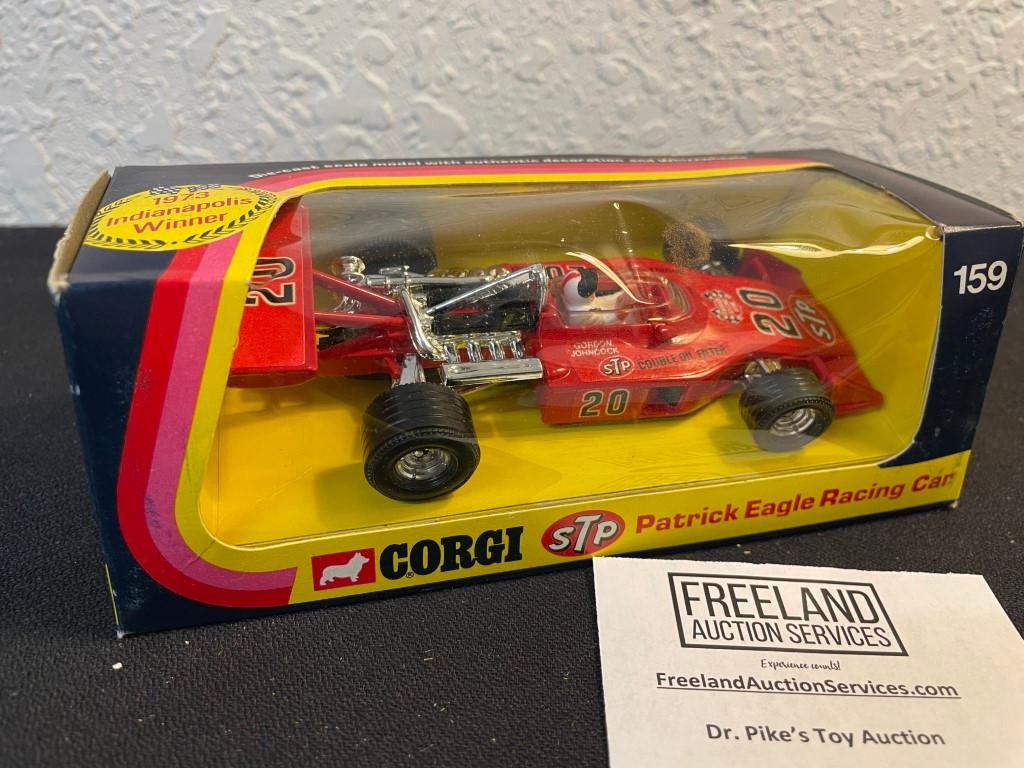 CORGI Toys STP Patrick Eagle Racing Car #159 new in original package