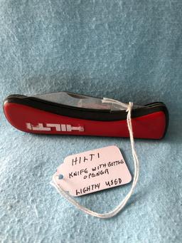Hilti Knife with Bottle Opener