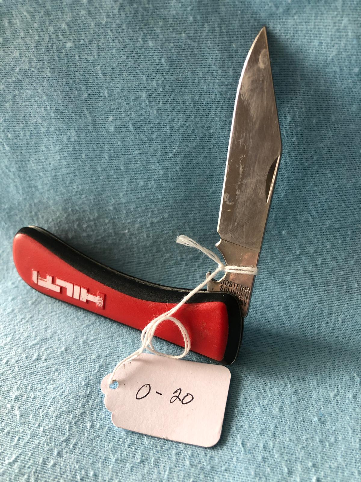 Hilti Knife with Bottle Opener