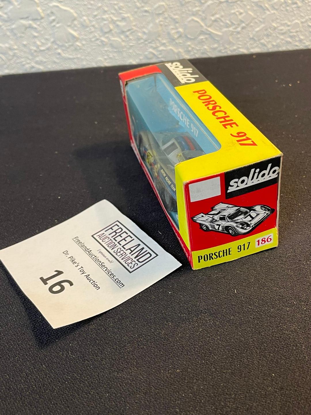 Solido PORSCHE 917 race car Die-Cast model in original package