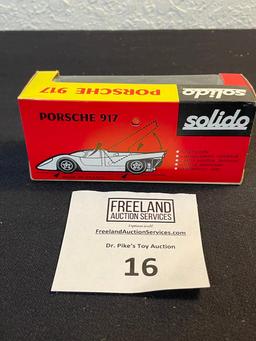 Solido PORSCHE 917 race car Die-Cast model in original package