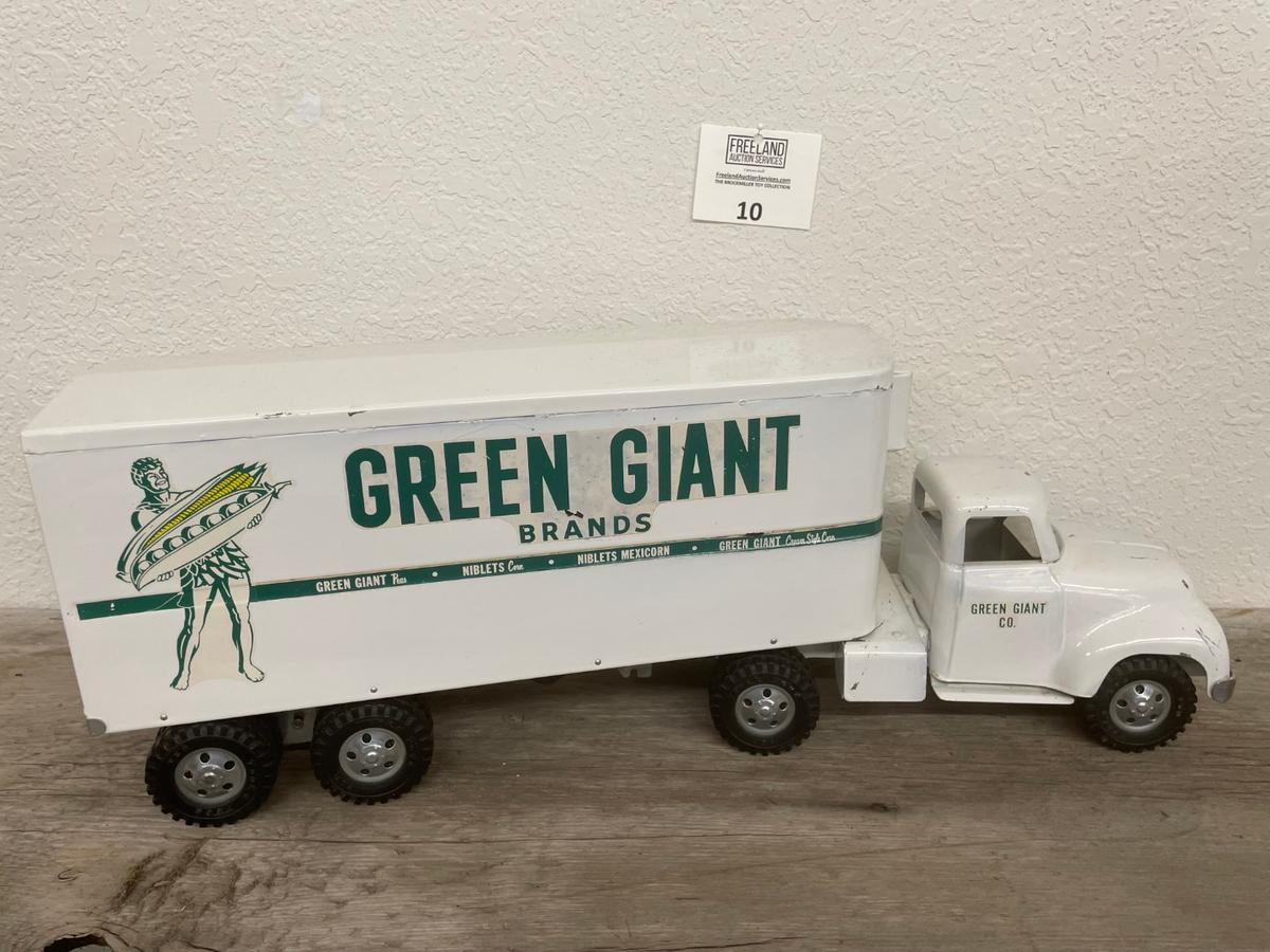 Green Giant Brands TONKA TRUCK semi 1950s