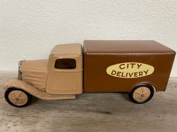 Steelcraft City Delivery Box Truck original pressed steel