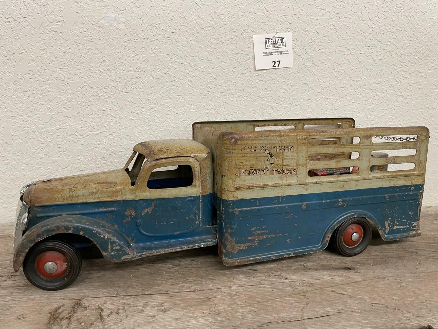 1920s BUDDY L Deluxe Rider Delivery Truck