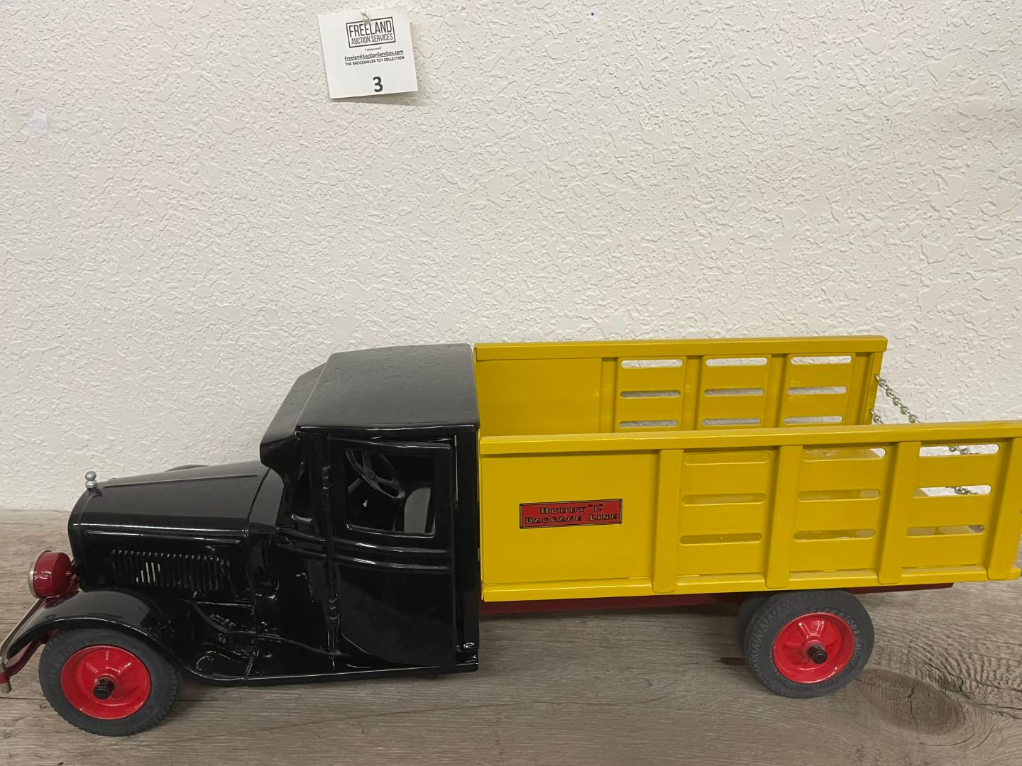 Buddy L Pressed steel Baggage Line Truck