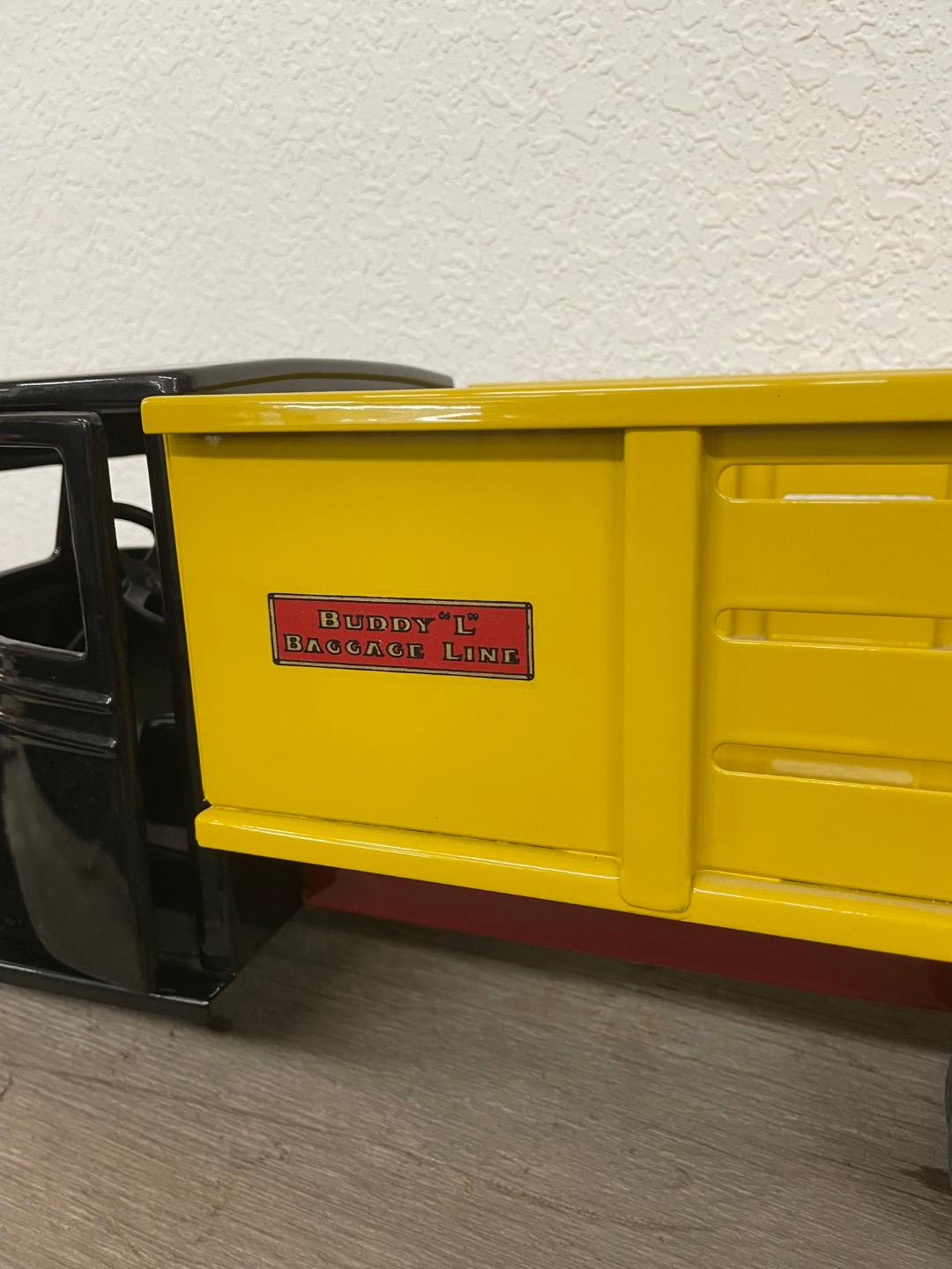 Buddy L Pressed steel Baggage Line Truck