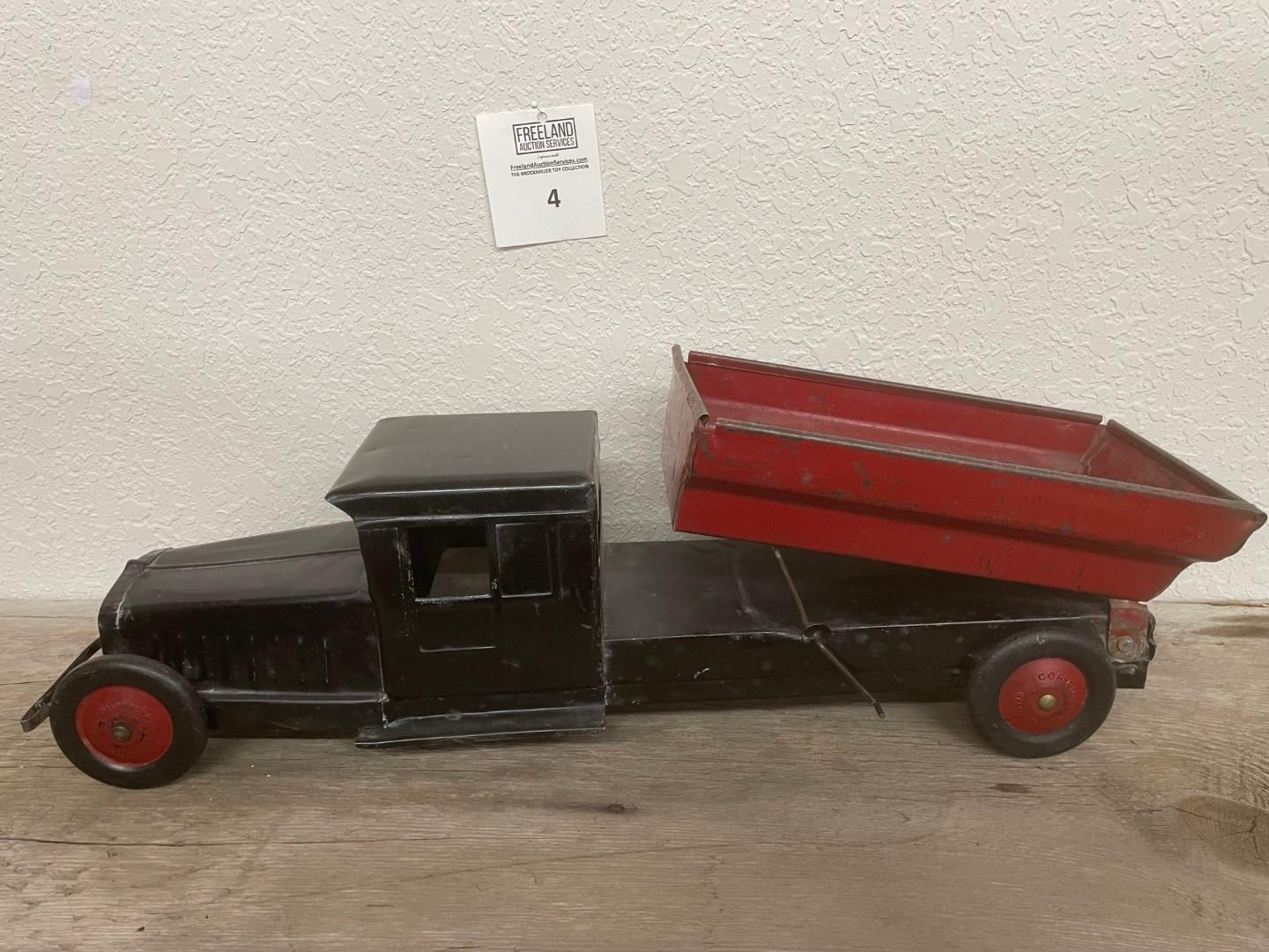 Cor-Cor 1920s pressed steel dump truck