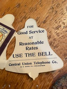 Central Union Telephone Co. promotional advertising