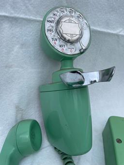 1940s Automatic Electric MINT GREEN model 830CG spacesaver