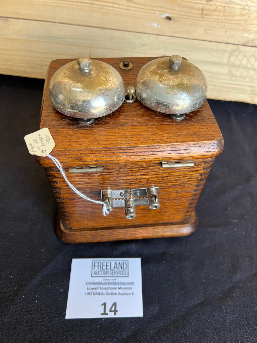 OAK Farr Telephone Co. extension ringer bell box