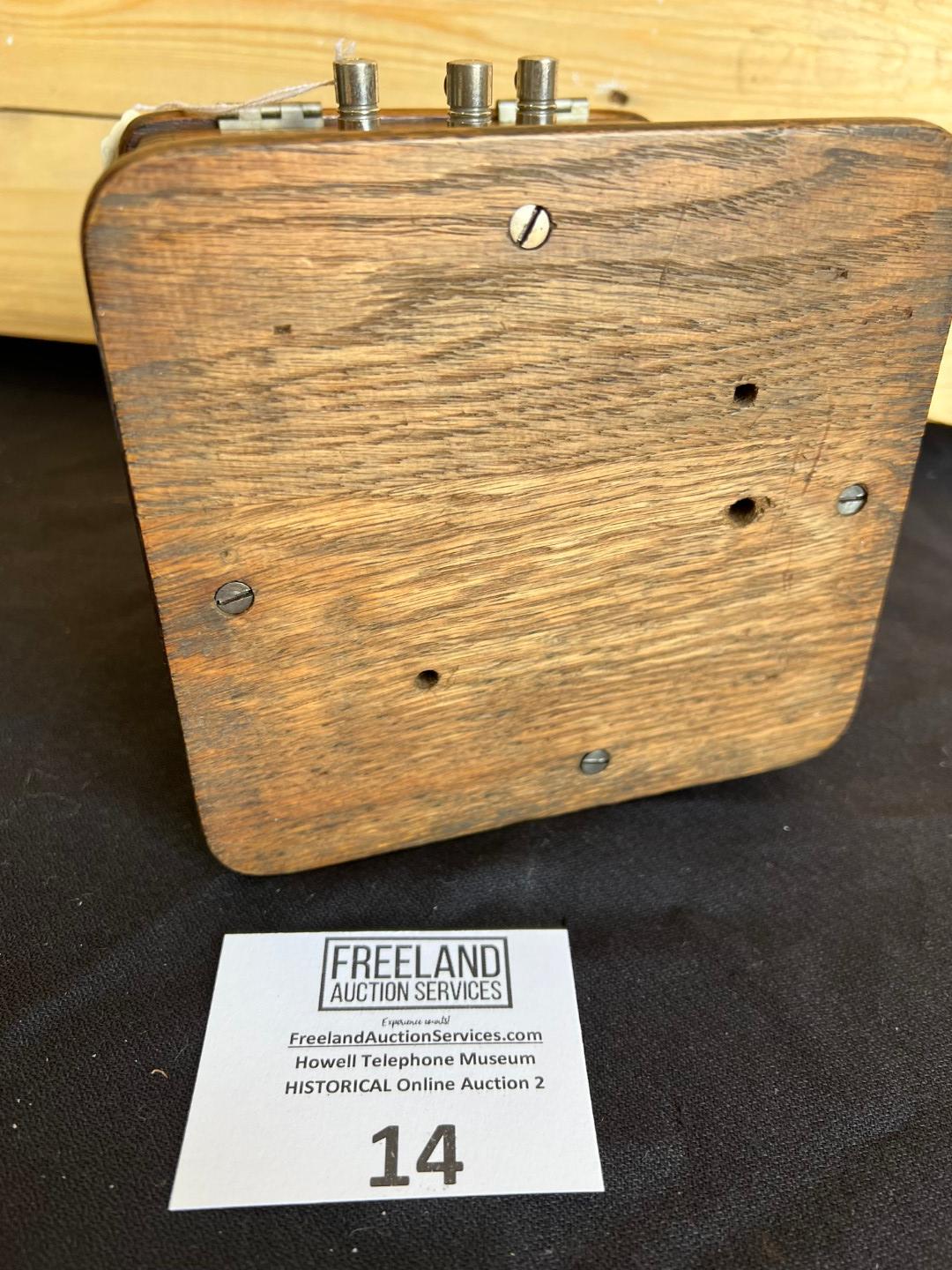 OAK Farr Telephone Co. extension ringer bell box