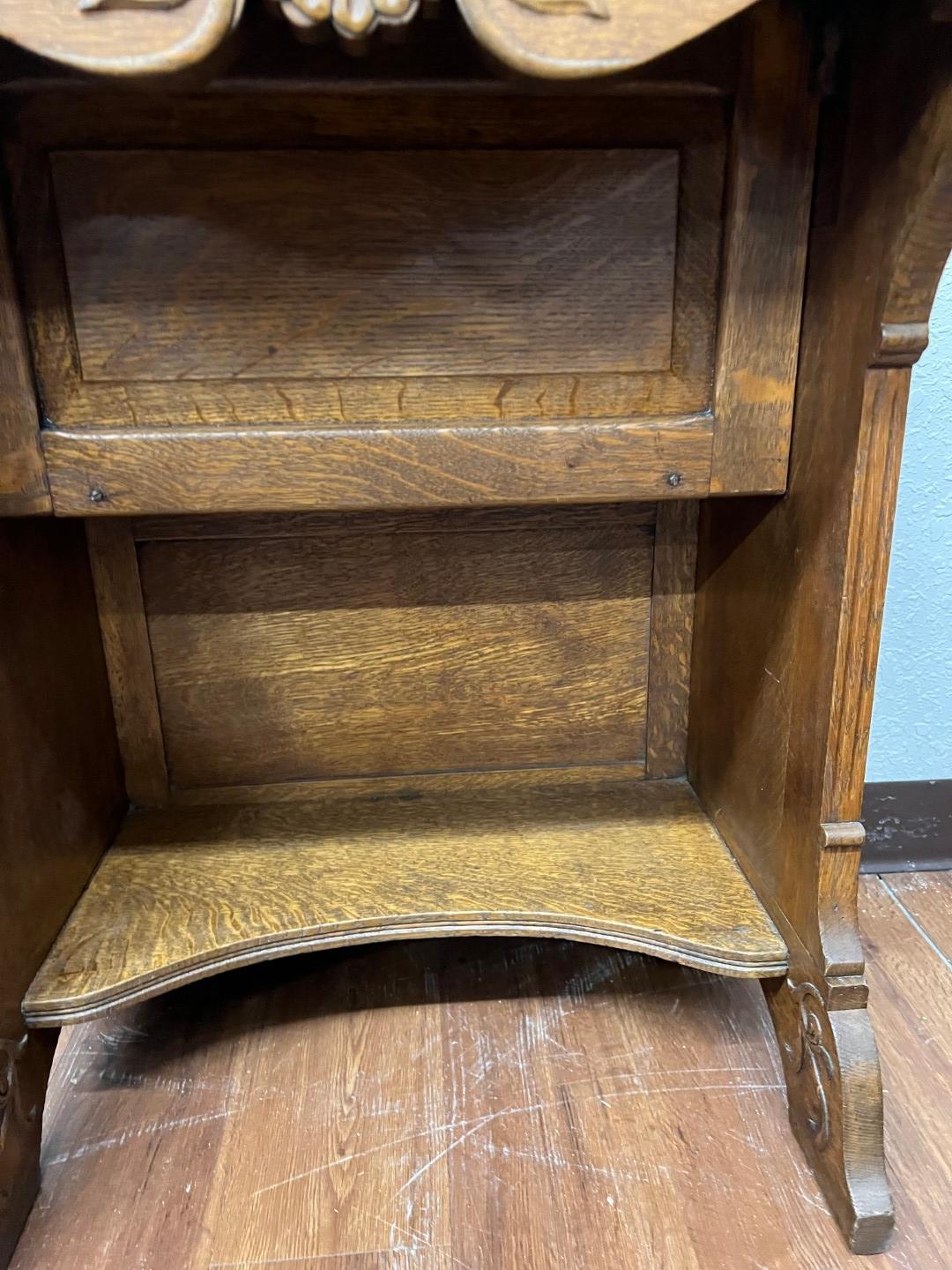 1898 Stromberg Carlson OAK MUSEUM QUALITY Telephone Vanity