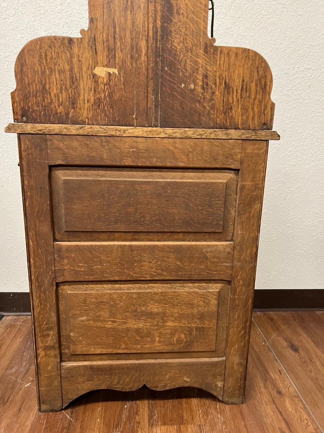 1898 Stromberg Carlson OAK MUSEUM QUALITY Telephone Vanity