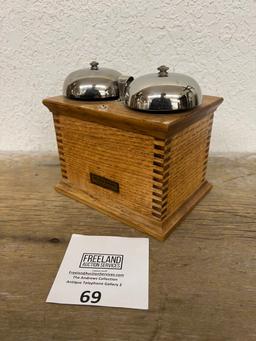 Western Electric Oak Extension Ringer Box excellent condition