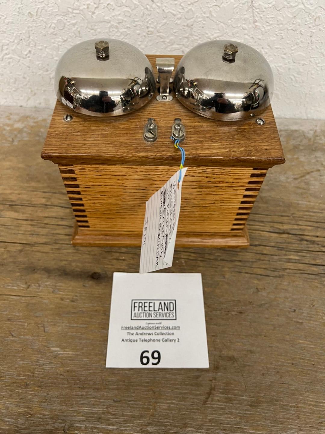 Western Electric Oak Extension Ringer Box excellent condition