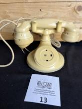 Western Electric 1920s FACTORY IVORY model 102 desk telephone