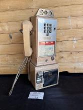 1965 Western Electric BELL SYSTEM model 1234G-60 10 button 3 slot payphone telephone