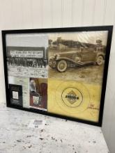 Auburn Motor Cars framed pieces