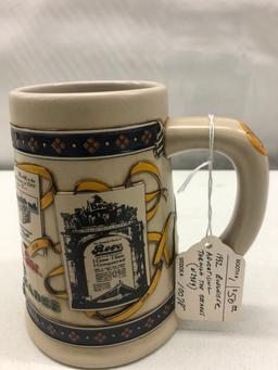 Anheuser-Busch advertising through the decades "1918-1932" stein