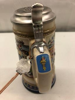 Budweiser 1988 summer olympics stein