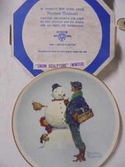 Norman Rockwell Plates