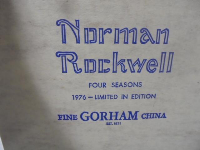 Norman Rockwell Plates